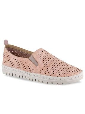 Easy Street Fresh Comfort Slip on Sneakers in Blush - new
